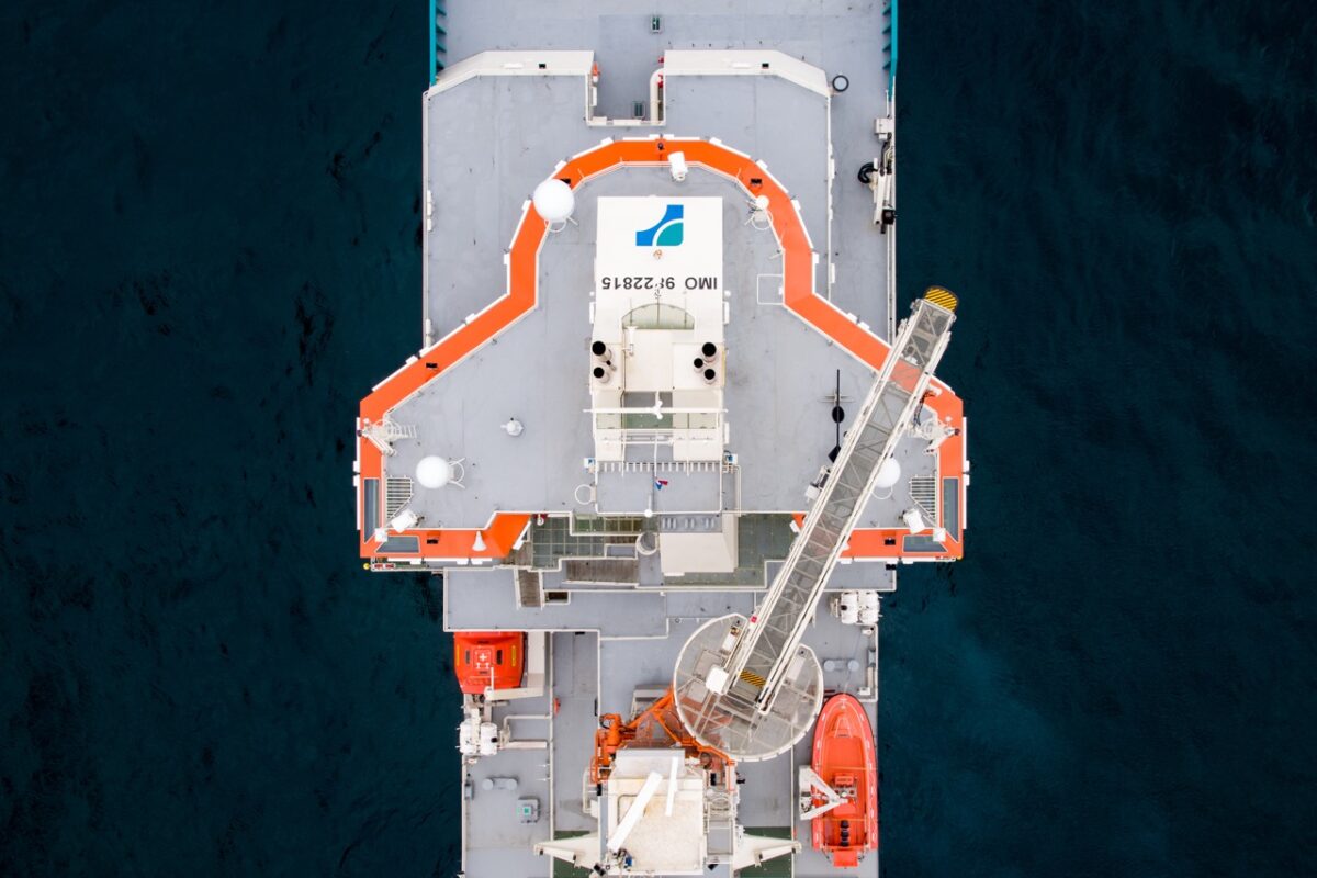 DJI_0138 Large acta auriga, acta marine vessel, walk to work vessel, csov, about acta marine