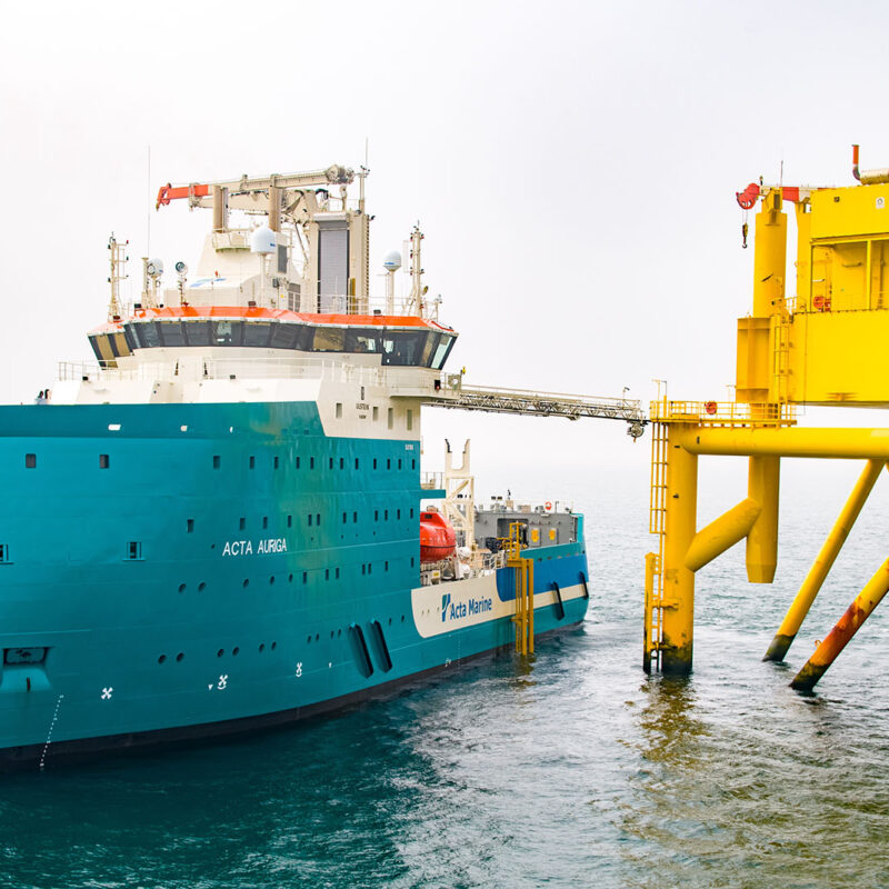 about acta marine, walk to work, offshore winter workability, offshore operational advisory system