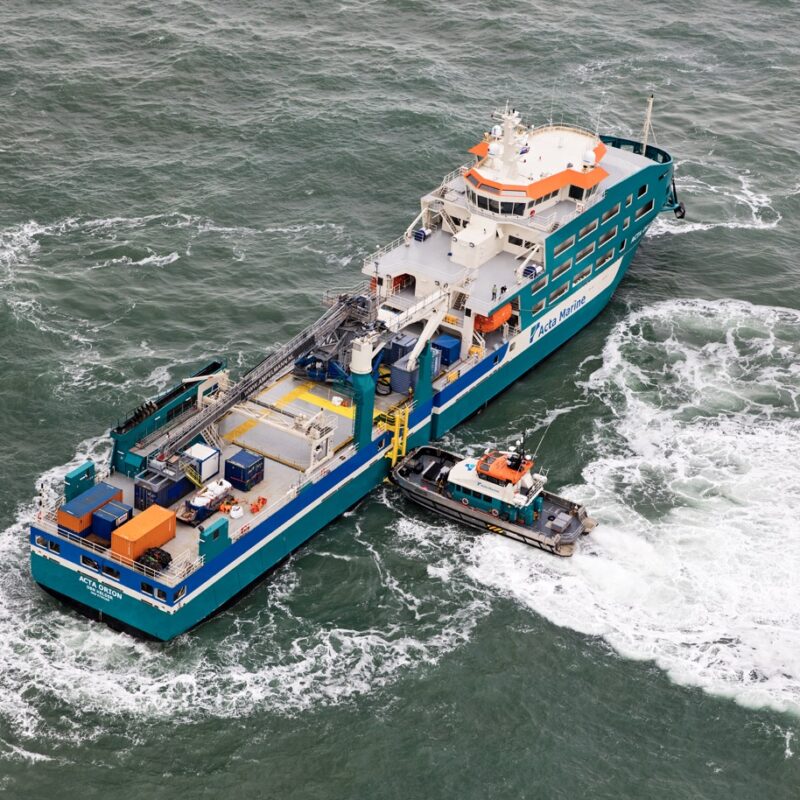 acta orion, gemini, construction support vessel, gemini offshore wind farm, history